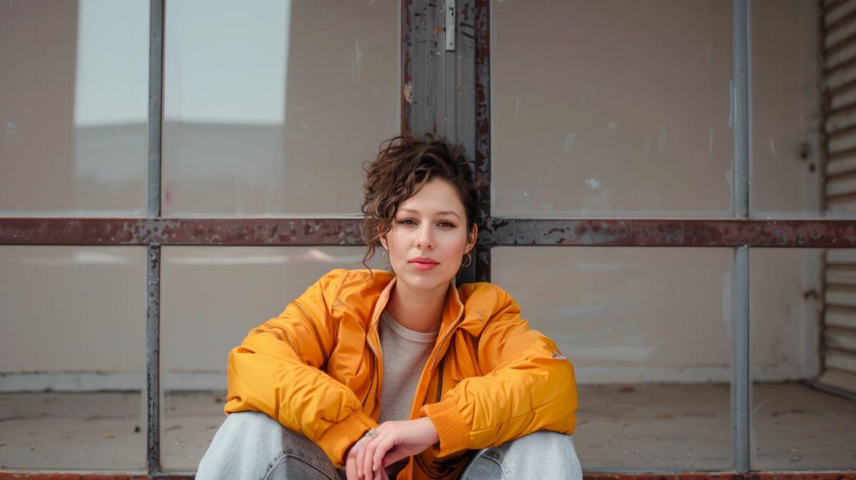 The Ultimate Guide to Vintage Streetwear: History, Trends & How to Style It 2 sarah wear vintage jacket